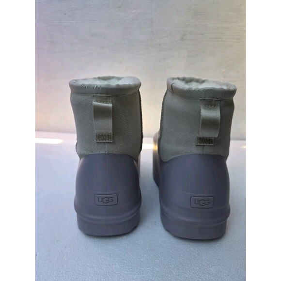 New UGG CLASSIC MINI PUMPED MOLDED CERAMIC SUEDE ALL GENDER BOOTS SIZE US M6/W7 - Picture 5 of 15